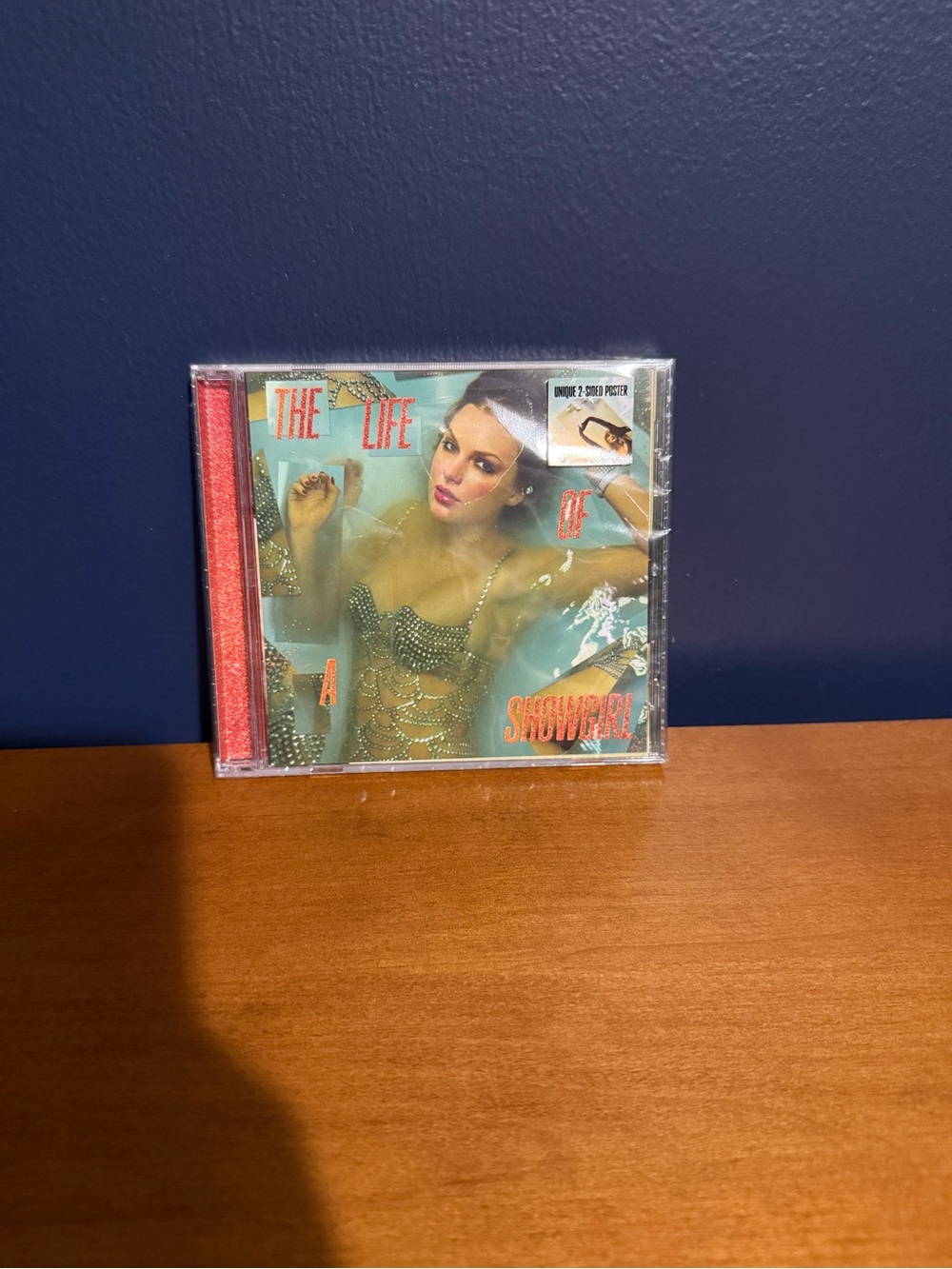 Taylor Swift CD with Blue and Red Artwork
